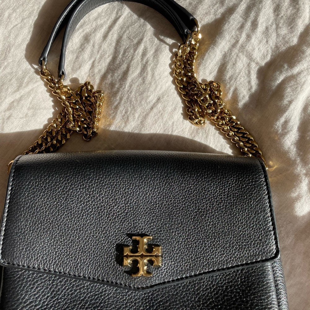 Small Kira Leather Convertible Crossbody Bag
